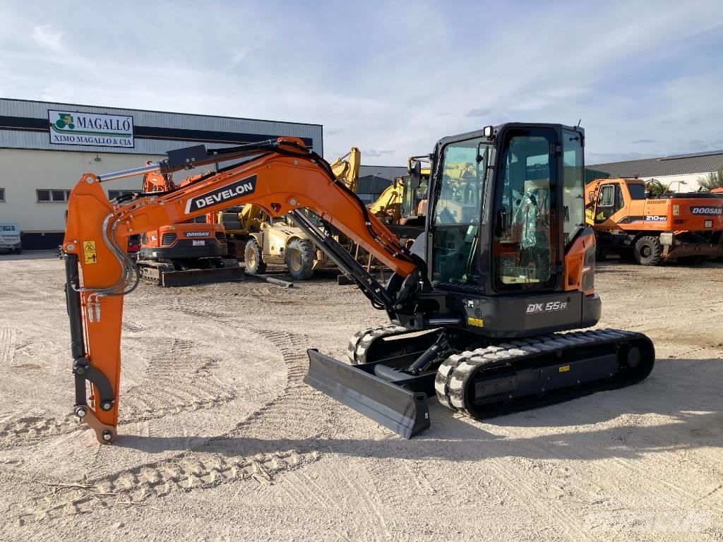 Develon DX 55 R-7 Miniekskavaatorid < 7 t