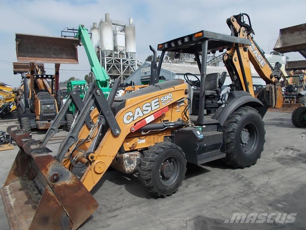 CASE 580 SN Ekskavaatorlaadurid
