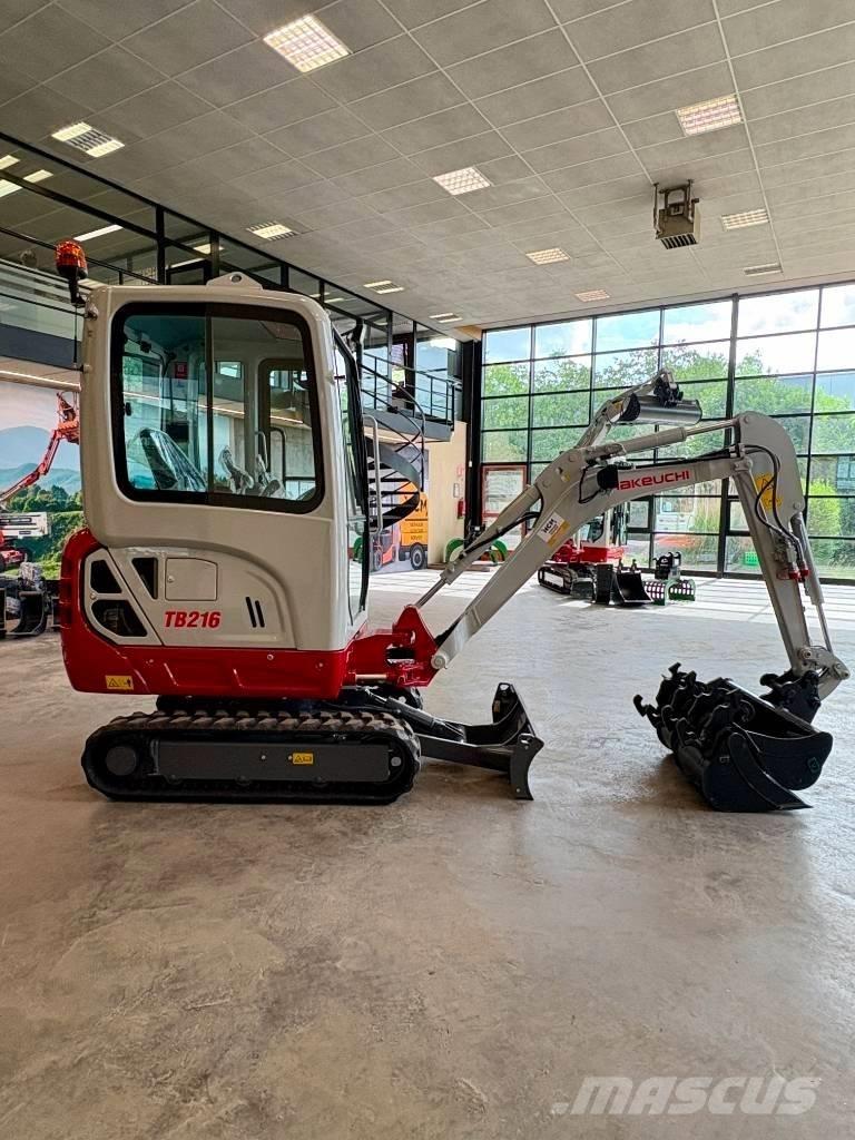 Takeuchi TB 216 Miniekskavaatorid < 7 t