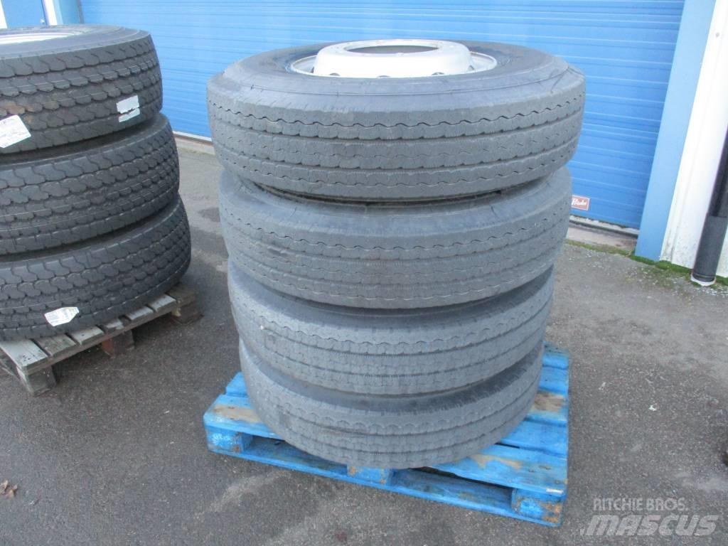 Michelin XZA 12x22,5 Rehvid, rattad ja veljed