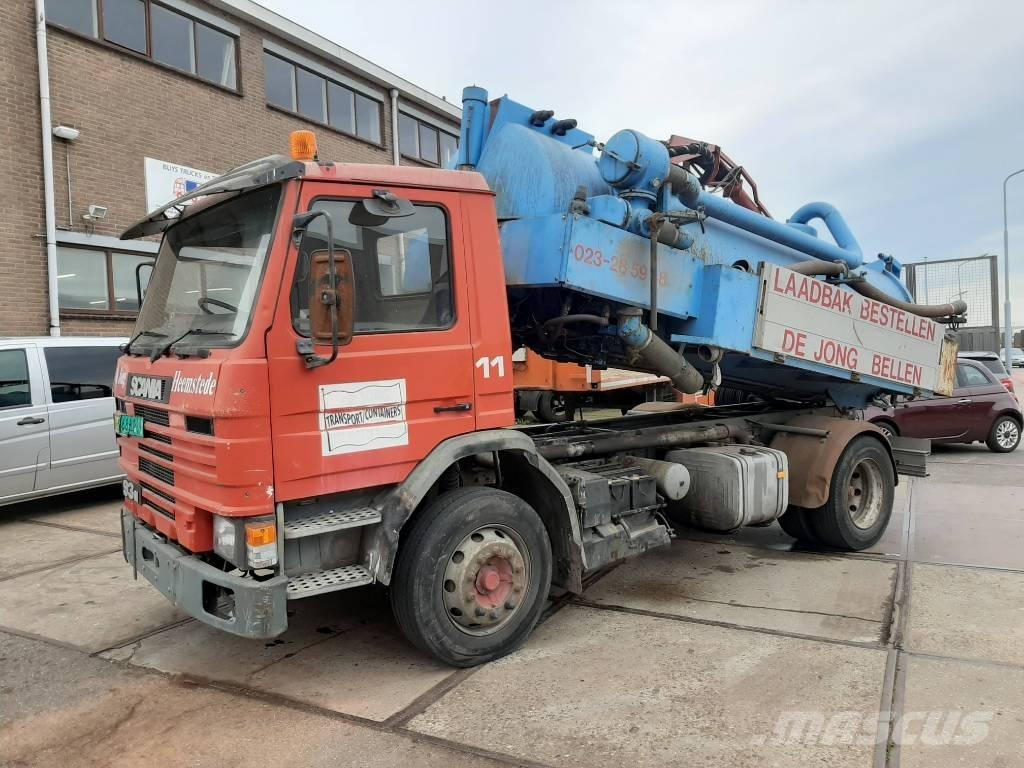 Scania kolkenzuiger Vaakumautod