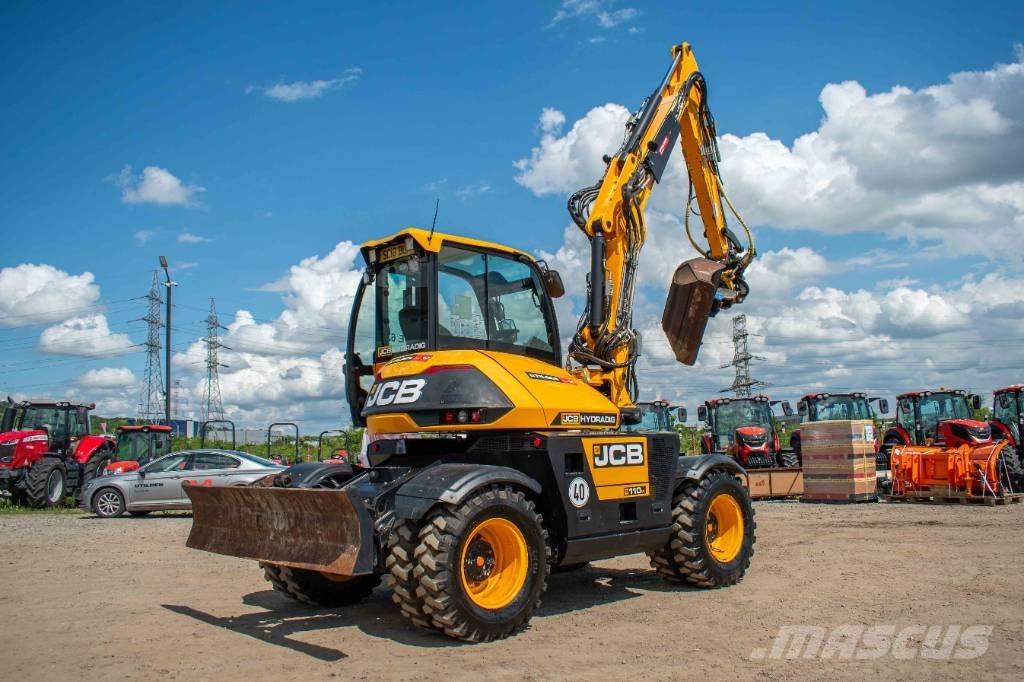 JCB Hydradig 110 W Ratasekskavaatorid