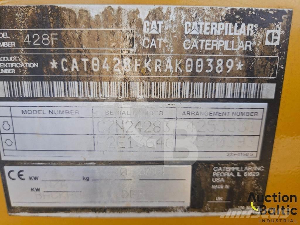 CAT 428 F Ekskavaatorlaadurid