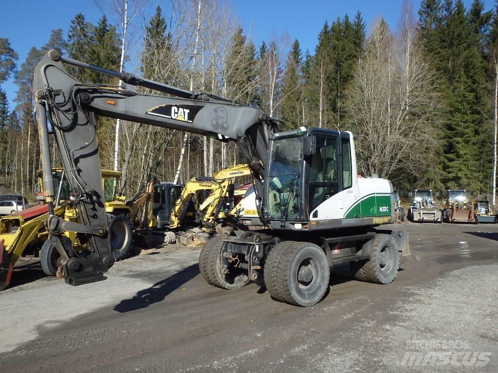 CAT M 313 C 4x4 Ratasekskavaatorid