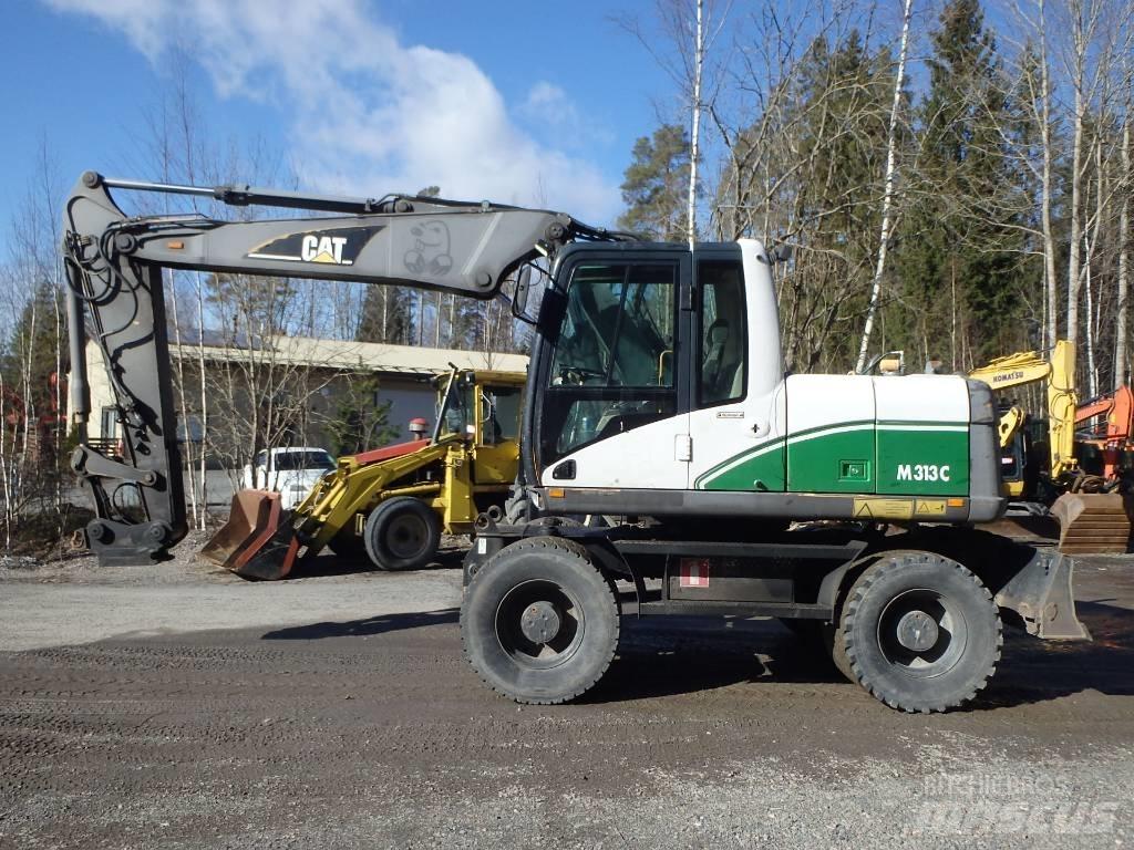 CAT M 313 C 4x4 Ratasekskavaatorid