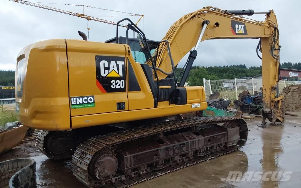 CAT 320 EL Roomikekskavaatorid