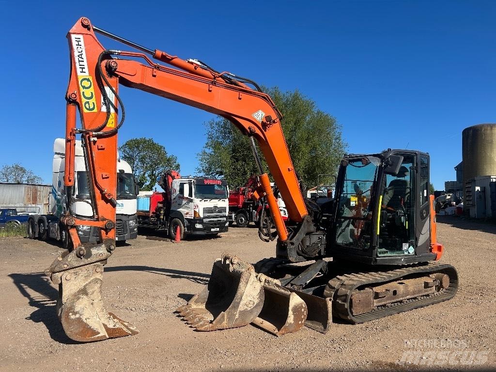 Hitachi ZX 85 USB-6 Väikeekskavaatorid 7t-12t