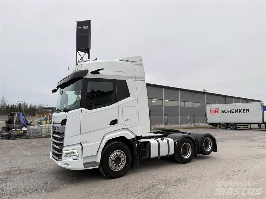 DAF XF 530 FTS 6X2 Sadulveokid