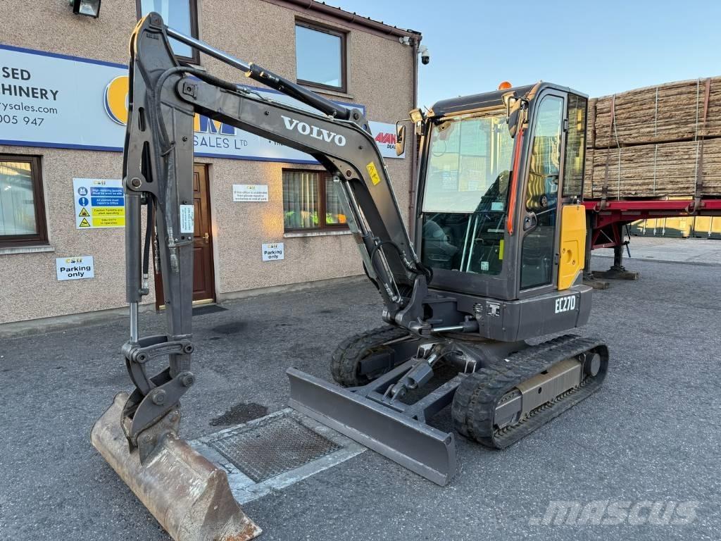 Volvo EC 27 D Miniekskavaatorid < 7 t