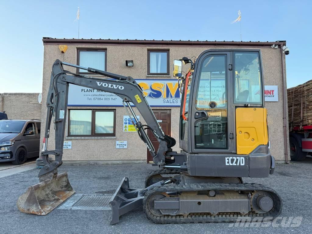 Volvo EC 27 D Miniekskavaatorid < 7 t