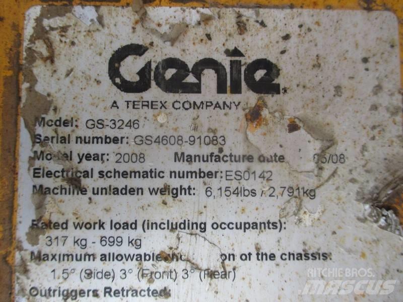 Genie GS 3246 Käärtõstukid