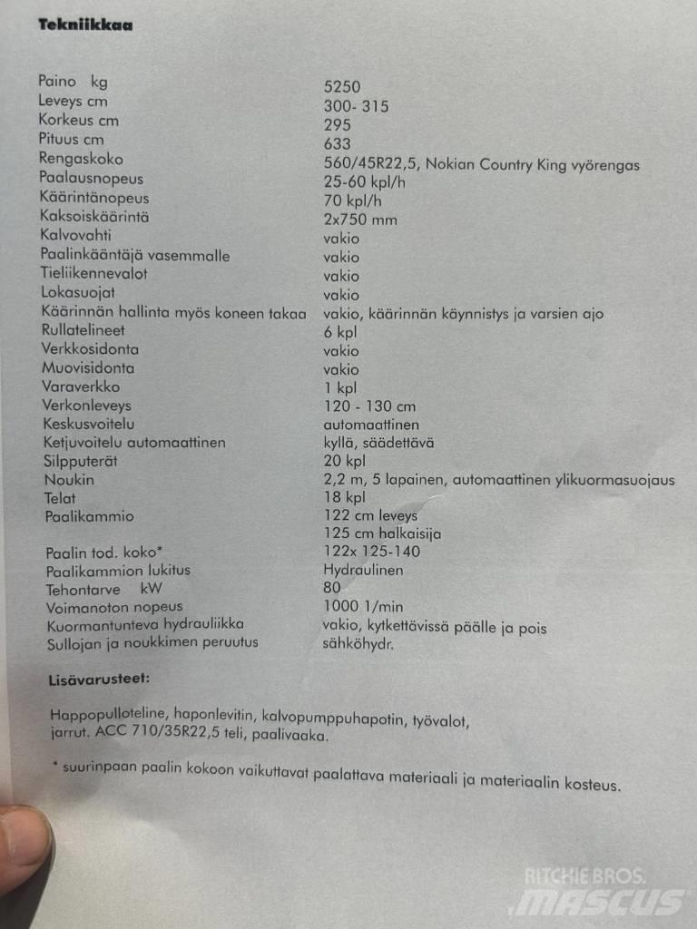Agronic ACC Pulse M Ruloonpressid