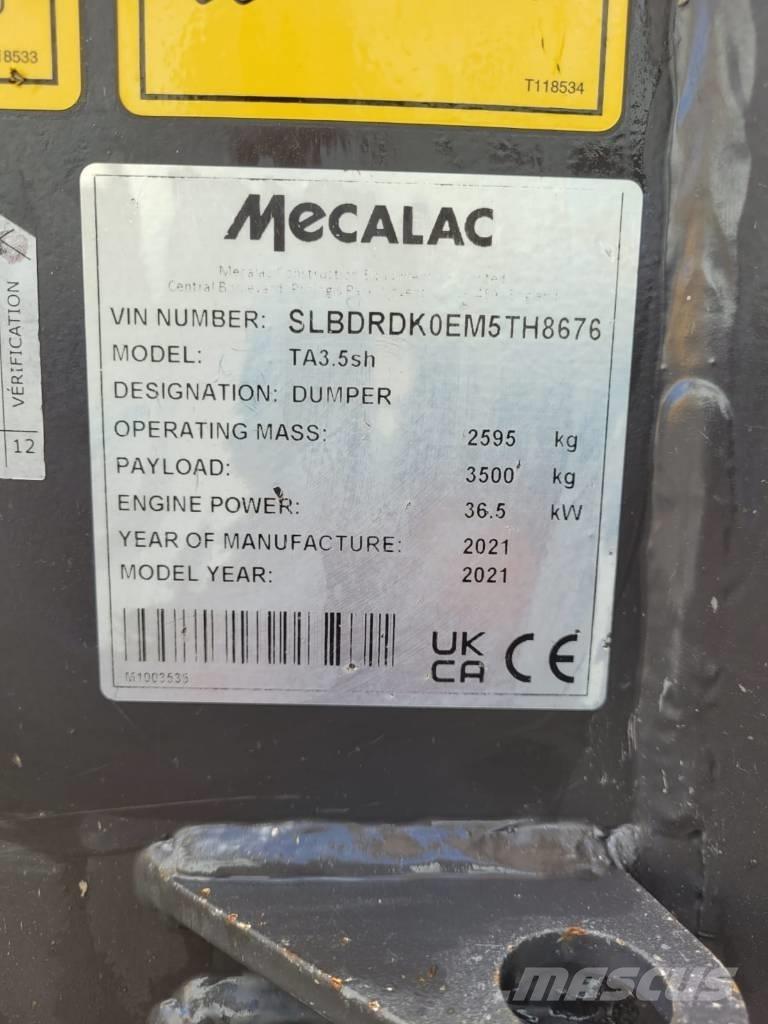 Mecalac TA 3.5 Väikekallurid