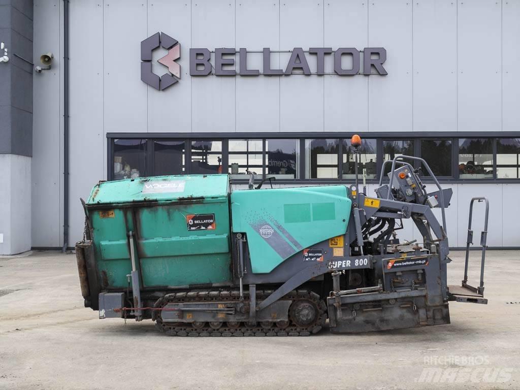 Vögele Super 800 Asfaldilaoturid