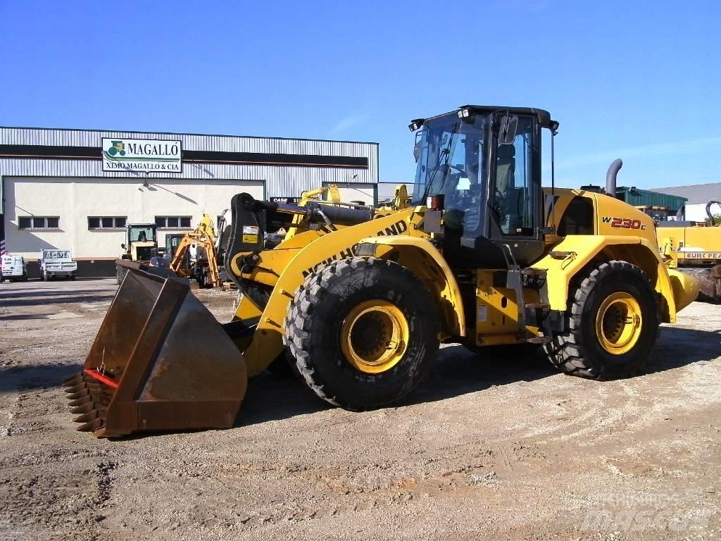 New Holland W 230 C Rataslaadurid
