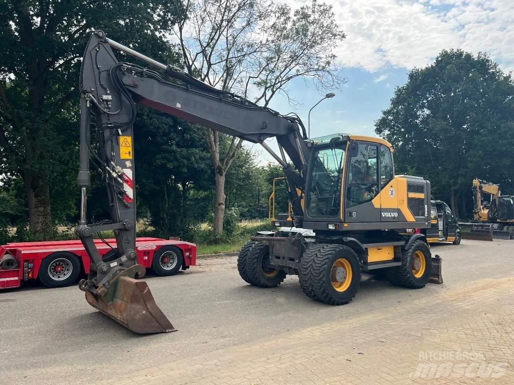 Volvo EW160 Ratasekskavaatorid