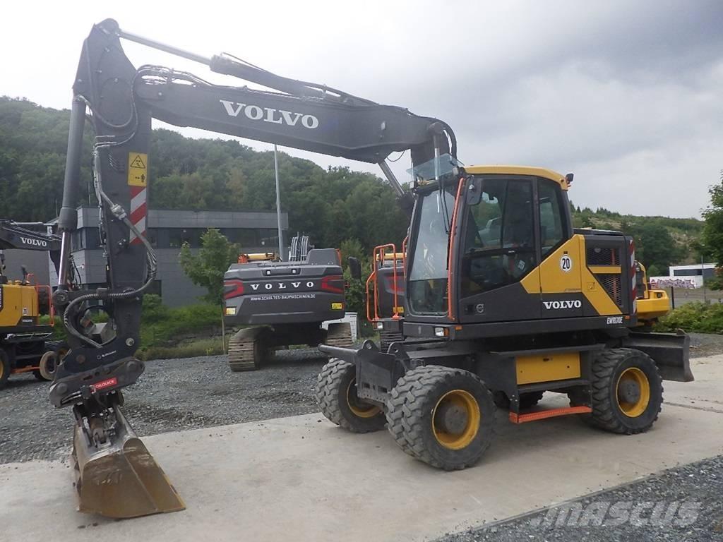 Volvo EWR 170 E Ratasekskavaatorid