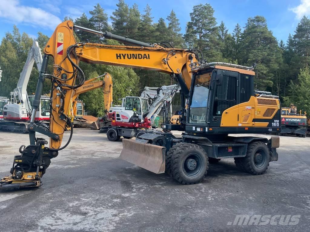 Hyundai HW 160 Ratasekskavaatorid