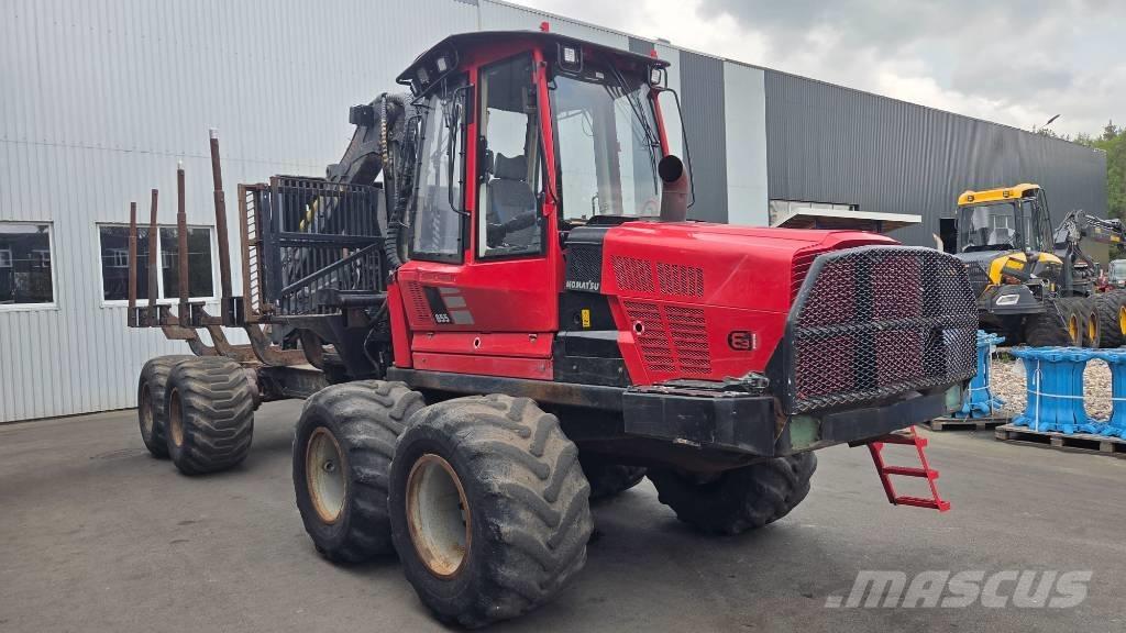 Komatsu 855 Forwarderid