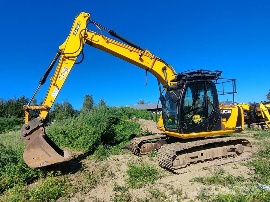 JCB JS145 LC Roomikekskavaatorid