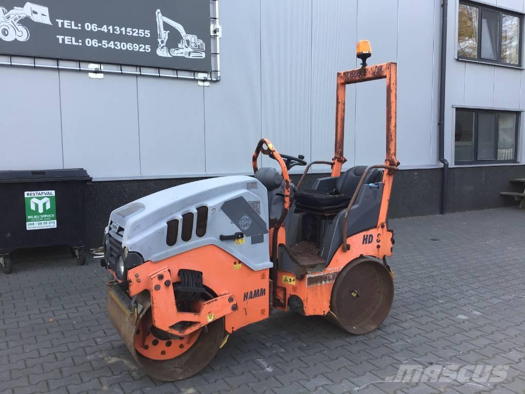 Hamm HD 8 VV Tandemrullid