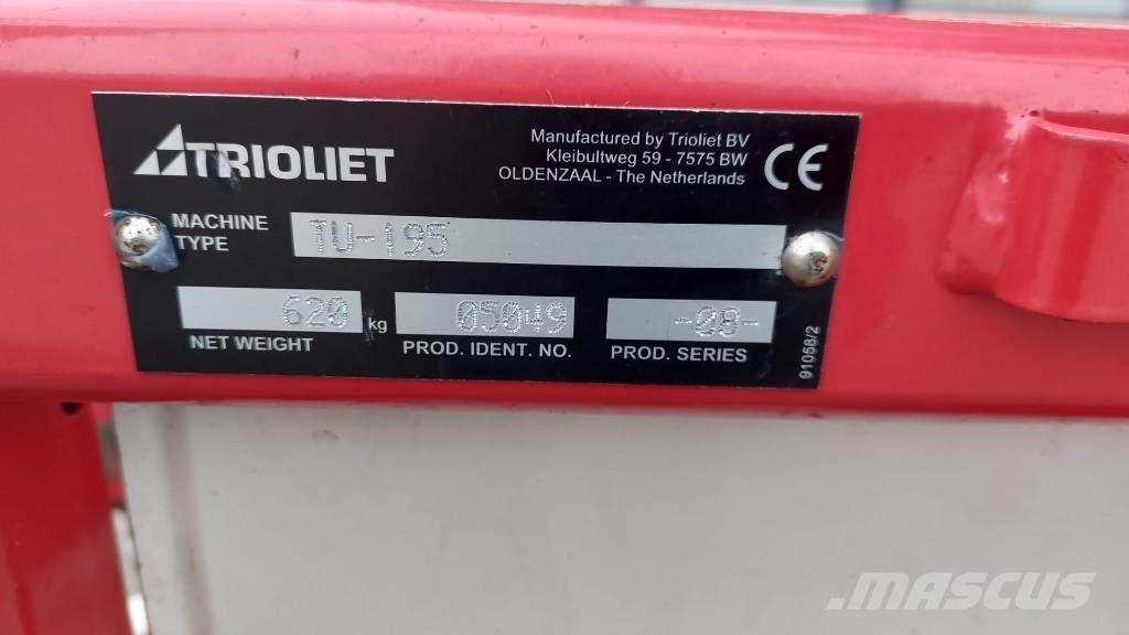Trioliet TU 195 Tornhoidlate tühjendusseadmed