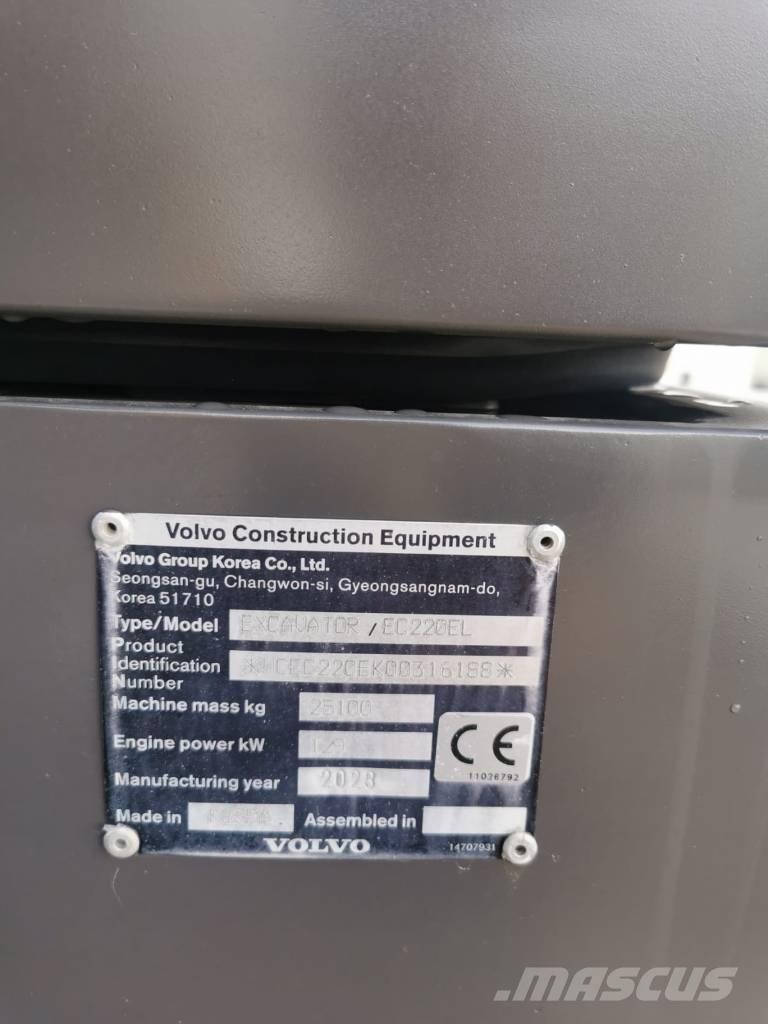 Volvo EC 220 E Roomikekskavaatorid