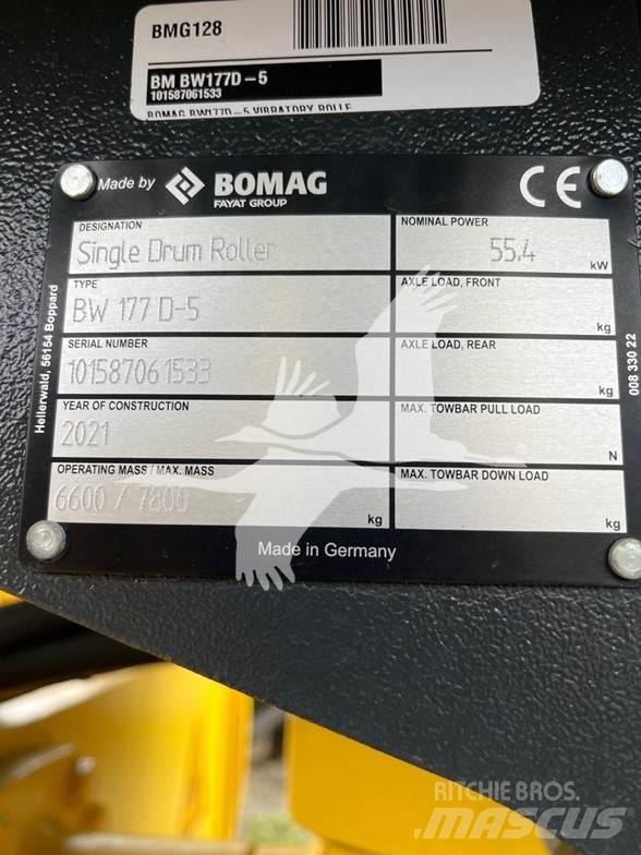 Bomag BW177D-5 Ühe trumliga rullid