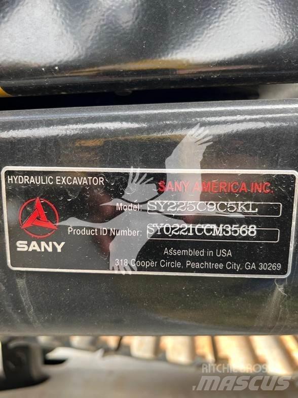 Sany SY225C Roomikekskavaatorid
