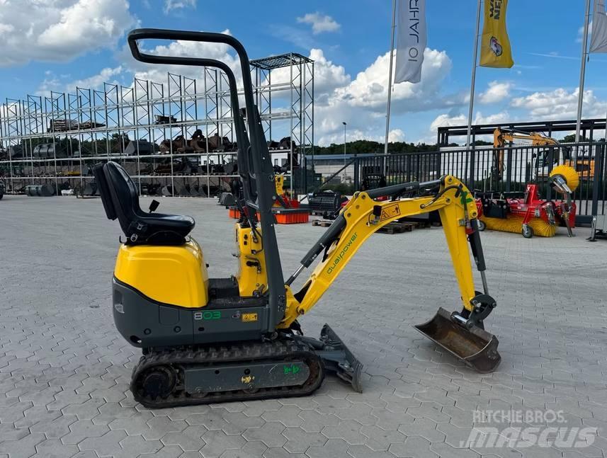 Wacker Neuson 803 Roomikekskavaatorid