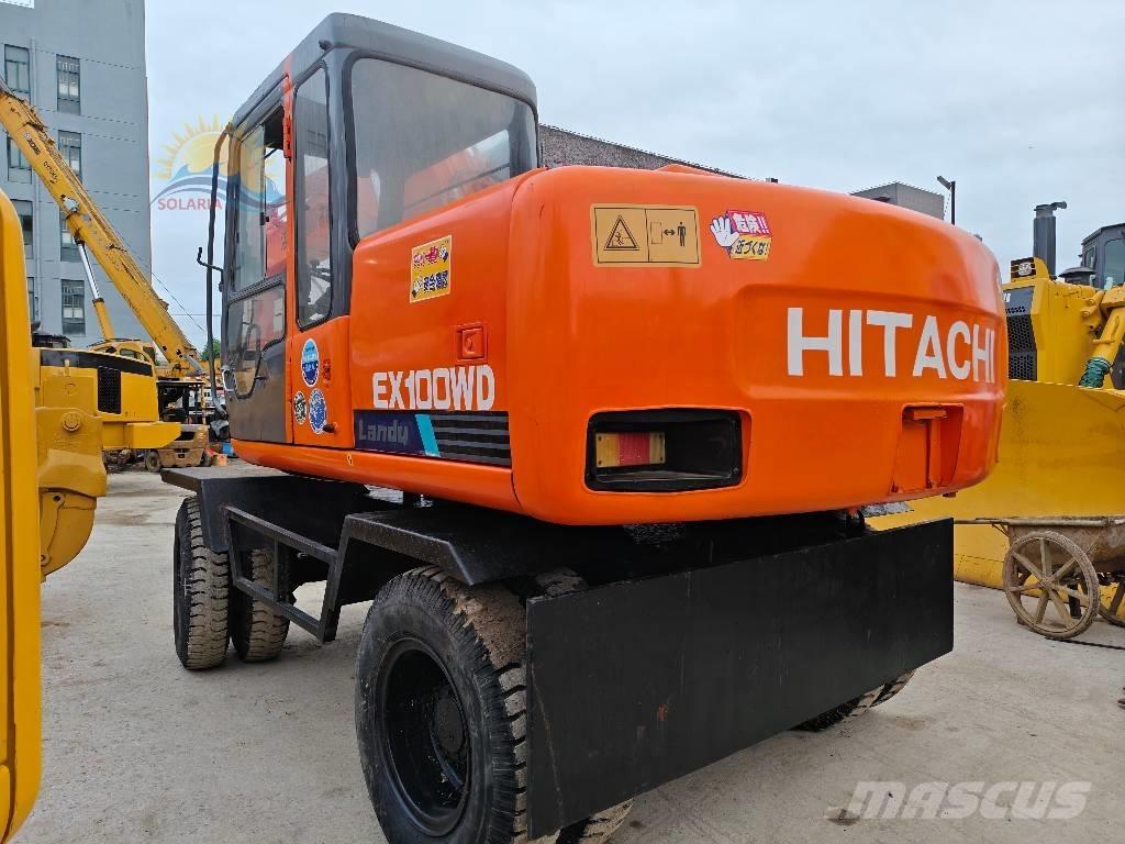 Hitachi EX 100 W D Ratasekskavaatorid
