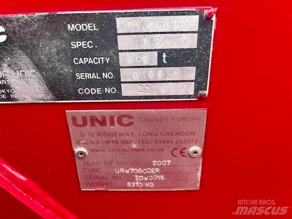 Unic URW 706 Minikraanad