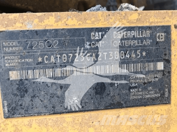 CAT 730C Liigendraamiga pinnaseveokid