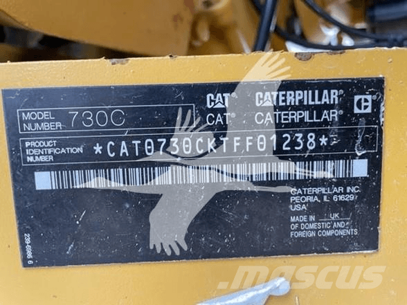 CAT 730C Liigendraamiga pinnaseveokid
