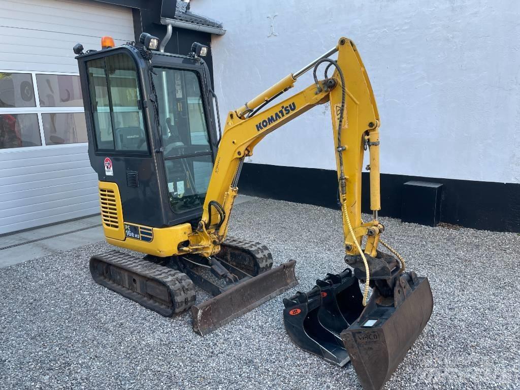 Komatsu PC 16 R-3HS Miniekskavaatorid < 7 t