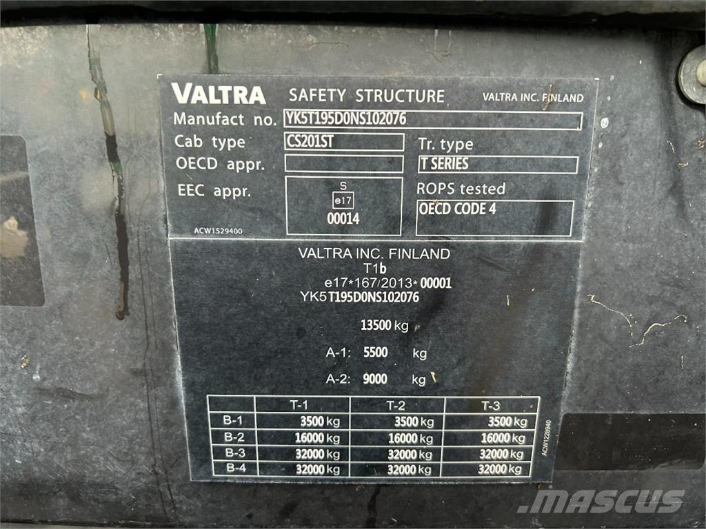 Valtra T195 Traktorid