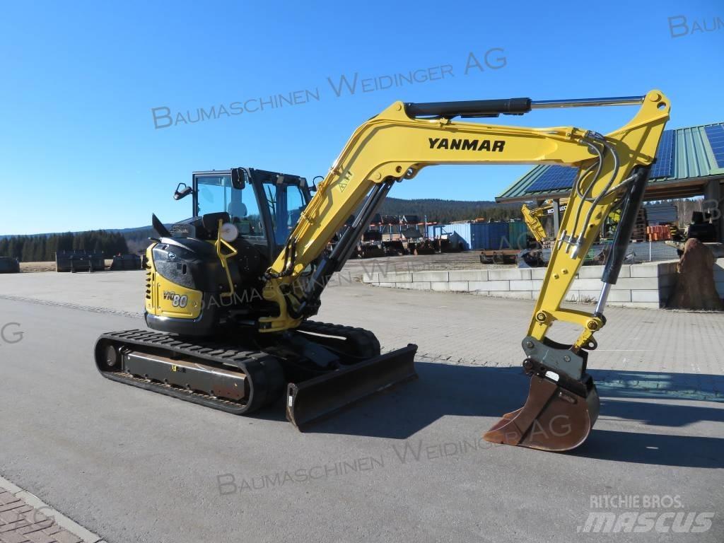 Yanmar Vio 80 Väikeekskavaatorid 7t-12t