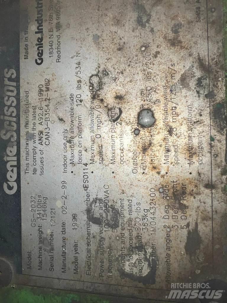 Genie GS-2032 Muud tõstukid ja platvormid