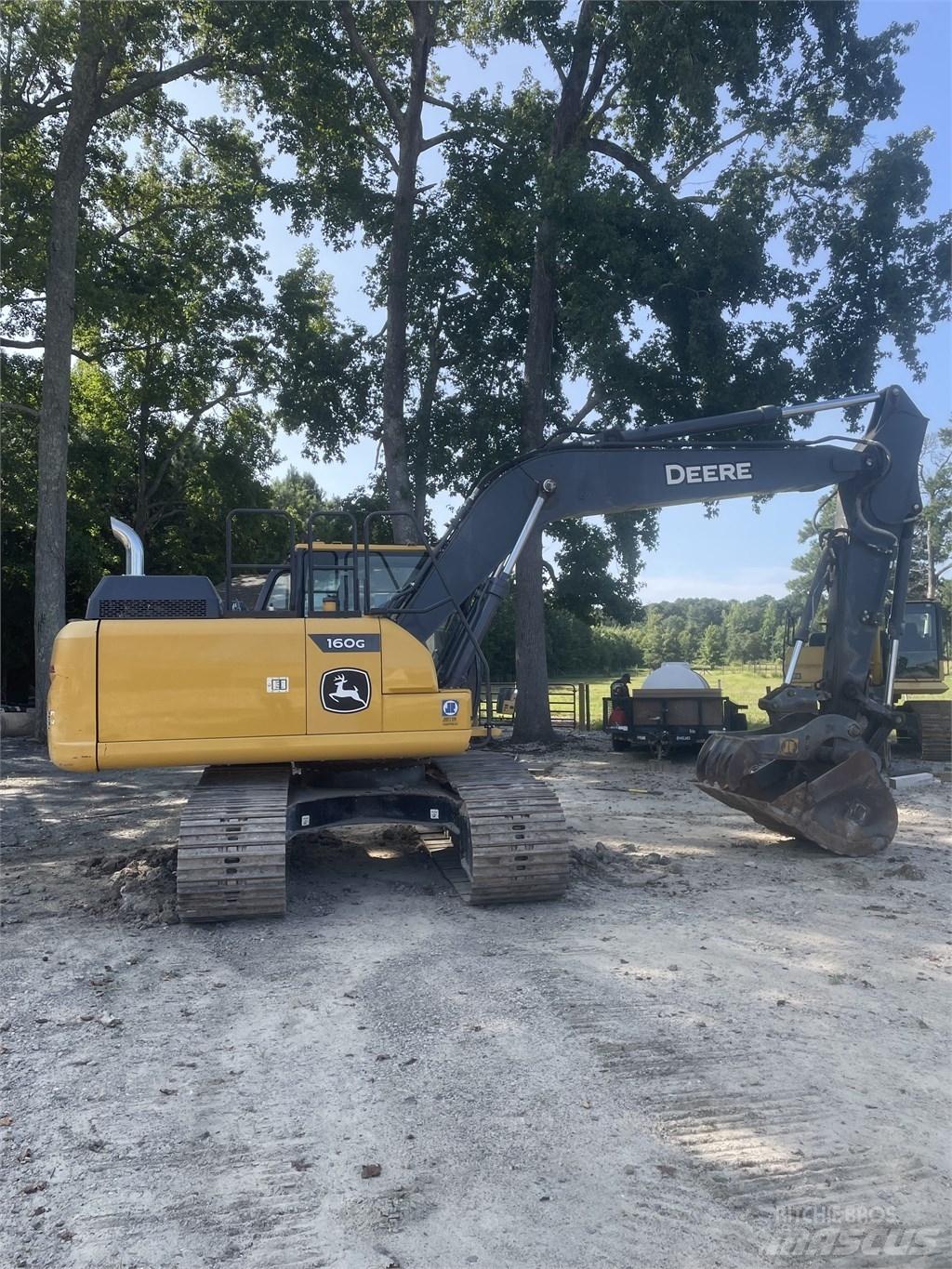 John Deere 160 GLC Roomikekskavaatorid