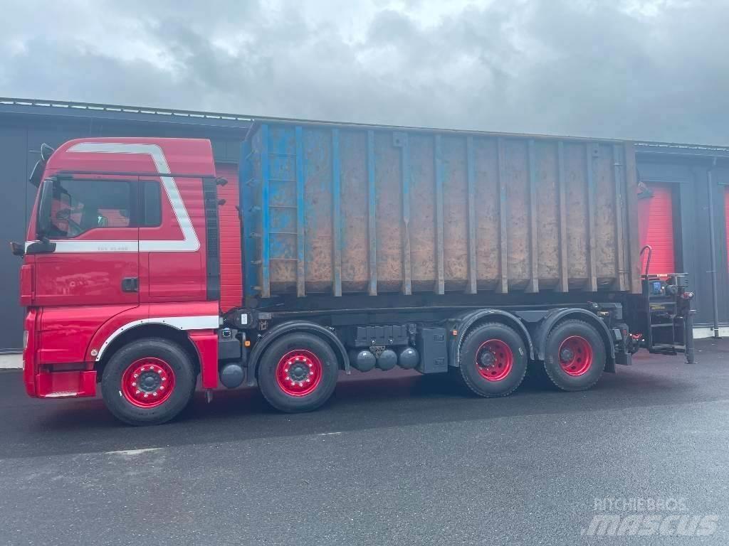 MAN TGX 35.480 Kraanaga veokid