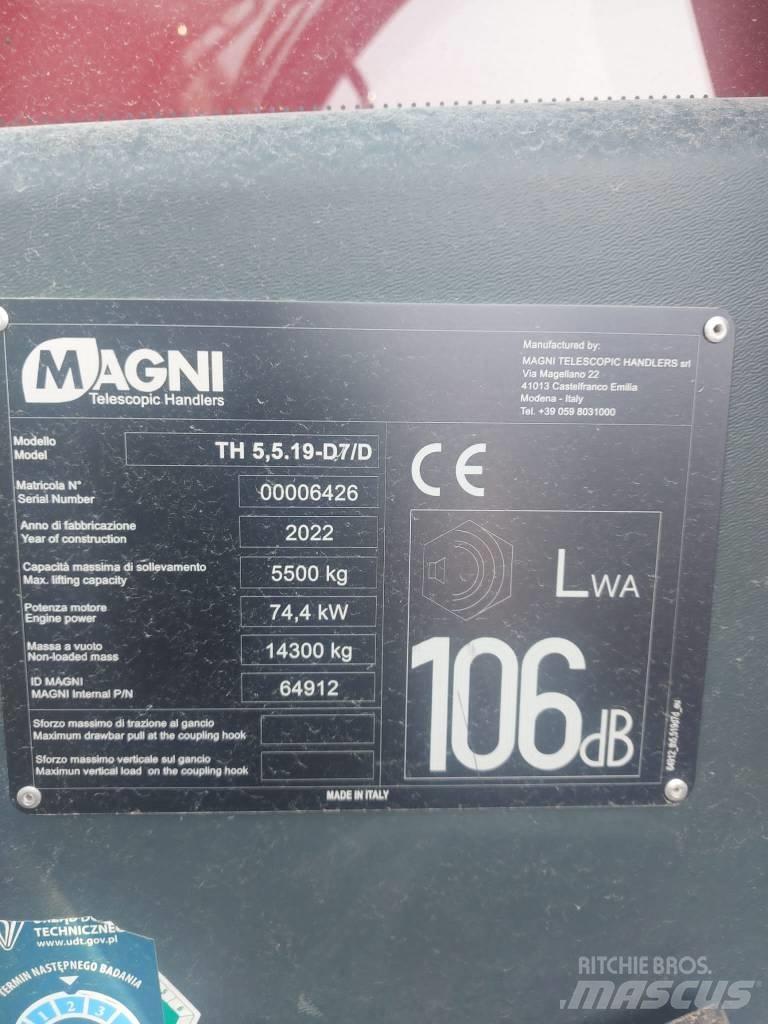 Magni TH 5.5 19 P Teleskooplaadurid