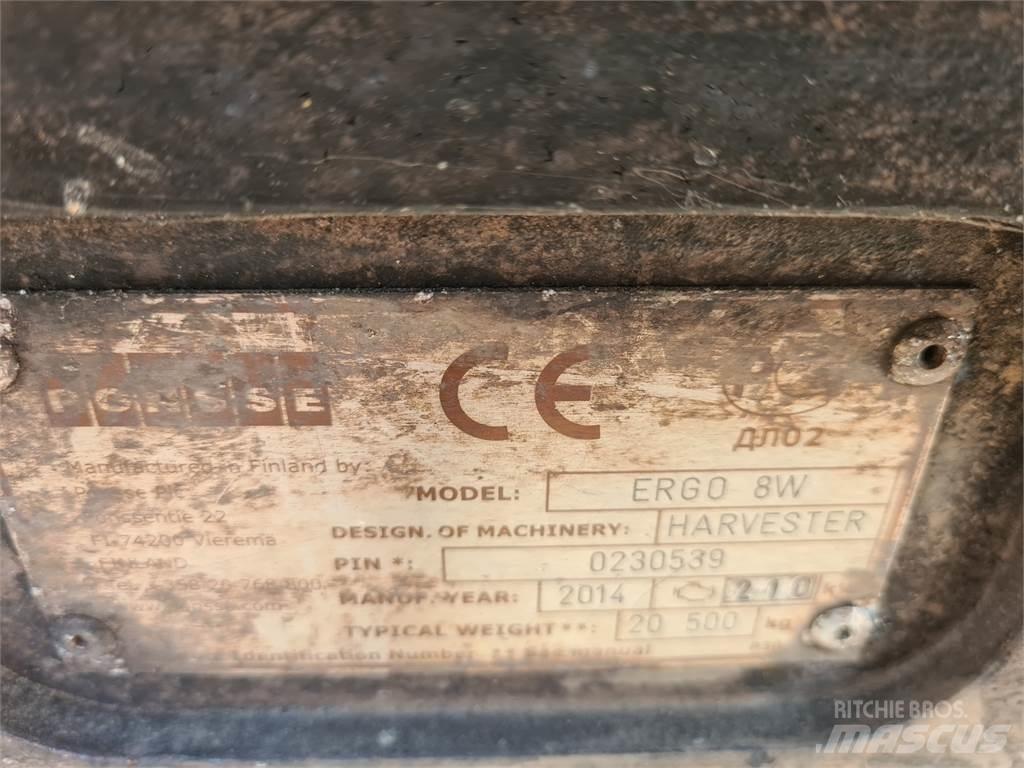 Ponsse Ergo 8wd Harvesterid