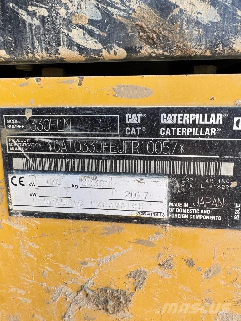 CAT 330 FLN Roomikekskavaatorid