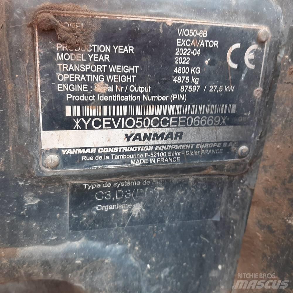 Yanmar Vio 50 Miniekskavaatorid < 7 t
