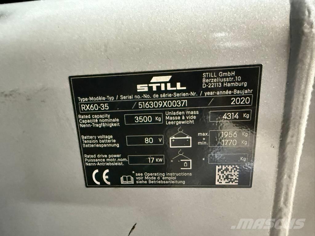 Still RX 60-35 Elektritõstukid