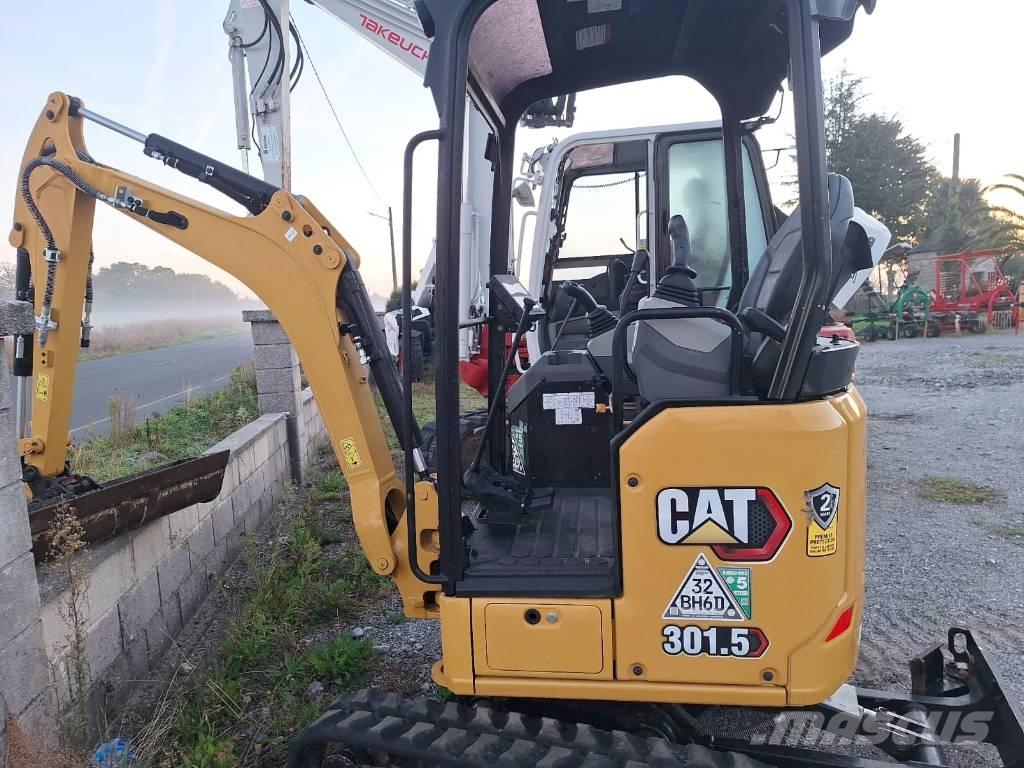 CAT 301.5 Miniekskavaatorid < 7 t