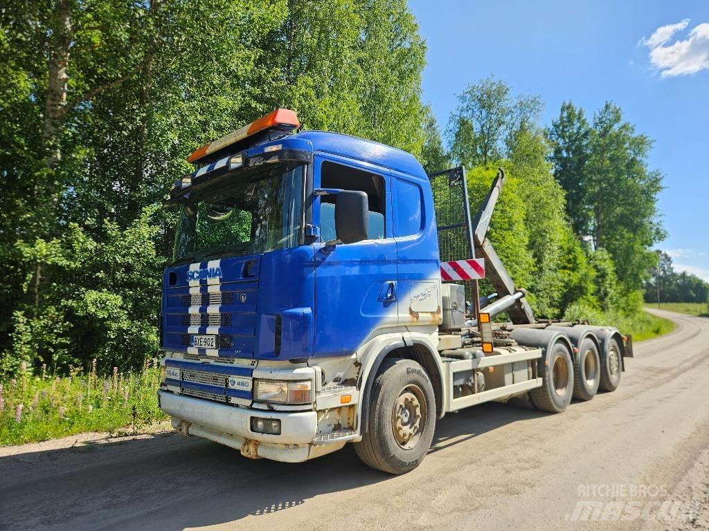 Scania 164 G 480 Konksliftveokid