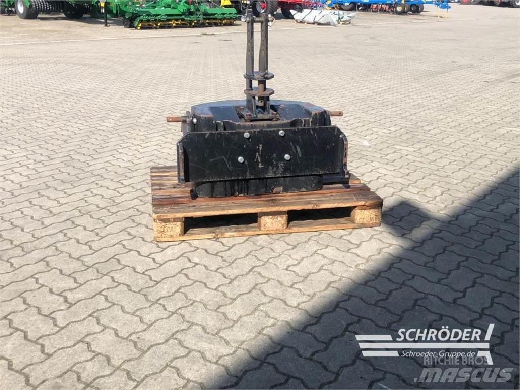  900KG GUSSGEWICHT Muud traktoritarvikud