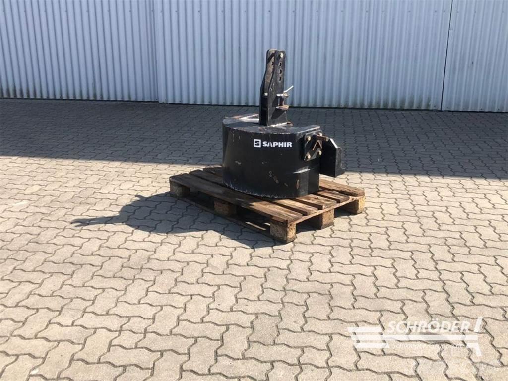  900KG GUSSGEWICHT Muud traktoritarvikud