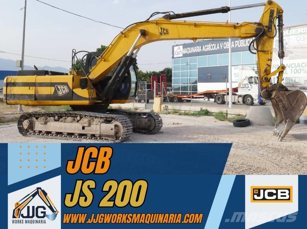 JCB JS 200 Roomikekskavaatorid